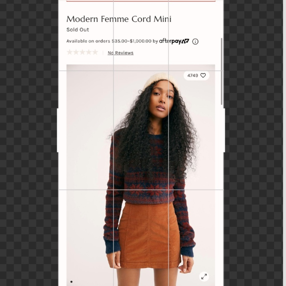 2 Free People Modern Femme Cord Mini Skirts